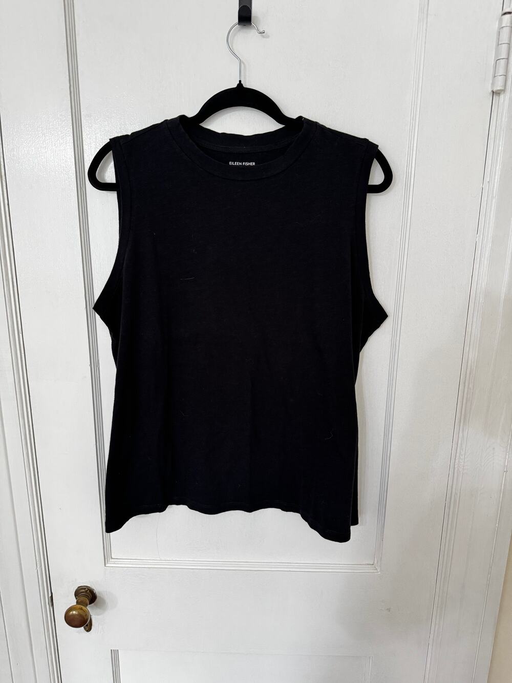 Eileen Fisher 100% Organic Cotton Tank Top